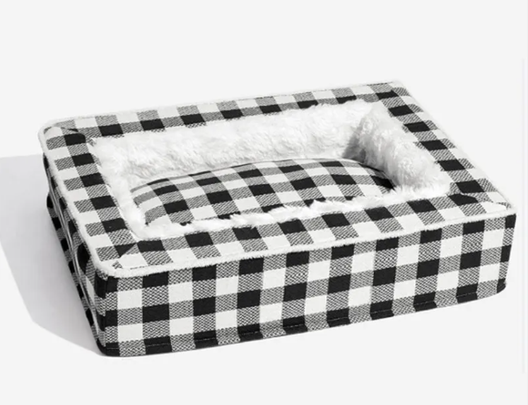Classic Plaid Kennel Four Seasons Universal Removable And Washable Pettuga