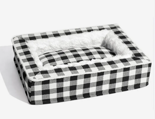 Classic Plaid Kennel Four Seasons Universal Removable And Washable Pettuga
