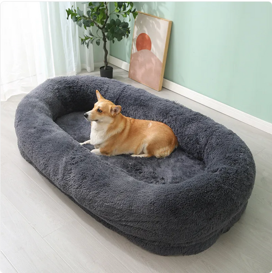 Plush Winter Pet Bed - Warm, Large, Removable & Washable A minha loja