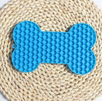 Bone Silicone Licking Dog Slow Food Mat A minha loja