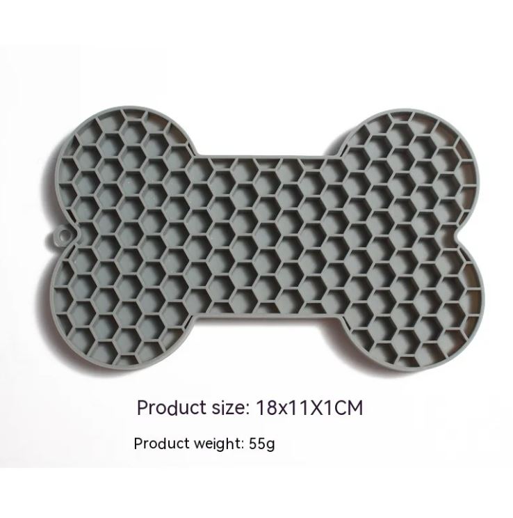 Bone Silicone Licking Dog Slow Food Mat A minha loja