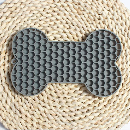 Bone Silicone Licking Dog Slow Food Mat A minha loja