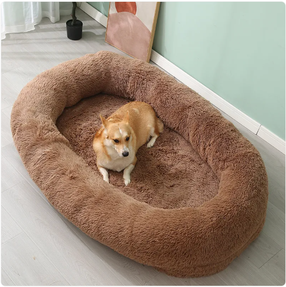 Plush Winter Pet Bed - Warm, Large, Removable & Washable A minha loja