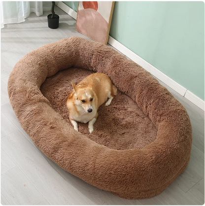 Plush Winter Pet Bed - Warm, Large, Removable & Washable A minha loja
