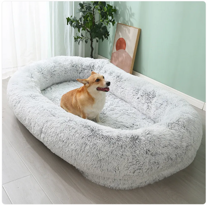 Plush Winter Pet Bed - Warm, Large, Removable & Washable A minha loja