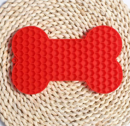 Bone Silicone Licking Dog Slow Food Mat A minha loja